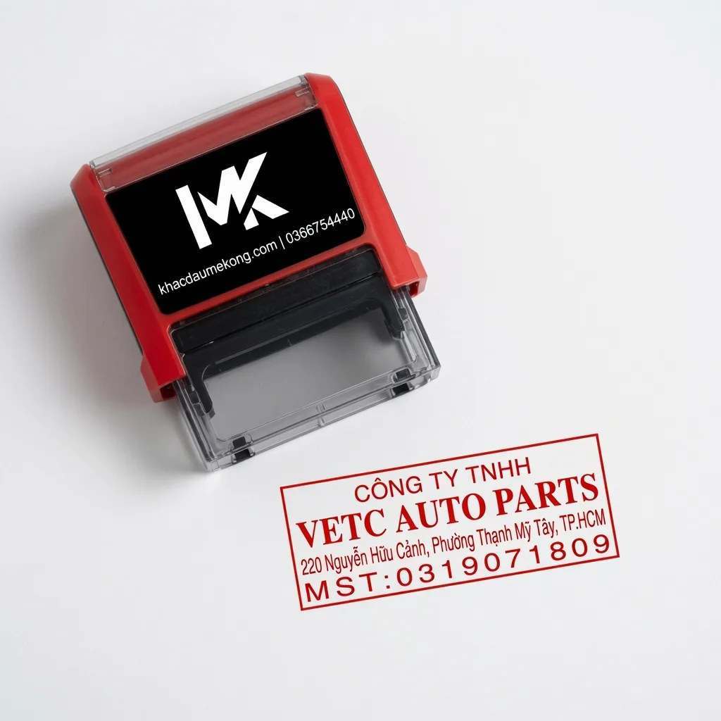 Khắc dấu mã số thuế hộ kinh doanh lấy liền