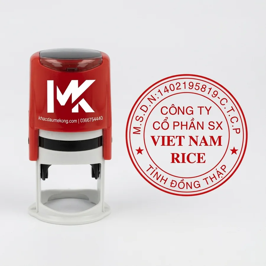 Bộ con dấu công ty mới thành lập tại Cần Thơ