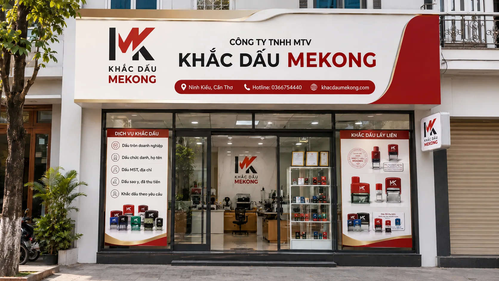 Cửa hàng Khắc Dấu Mekong tại Cần Thơ – Dịch vụ làm con dấu uy tín